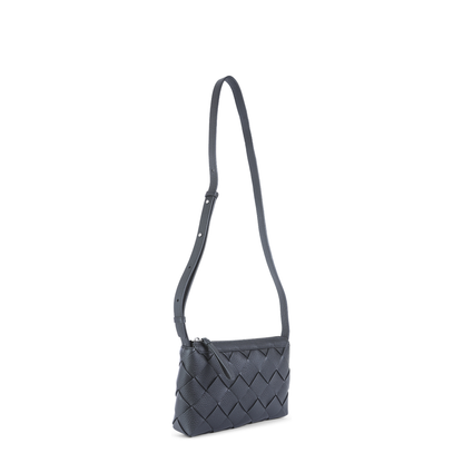 Black Leather Diago Bag