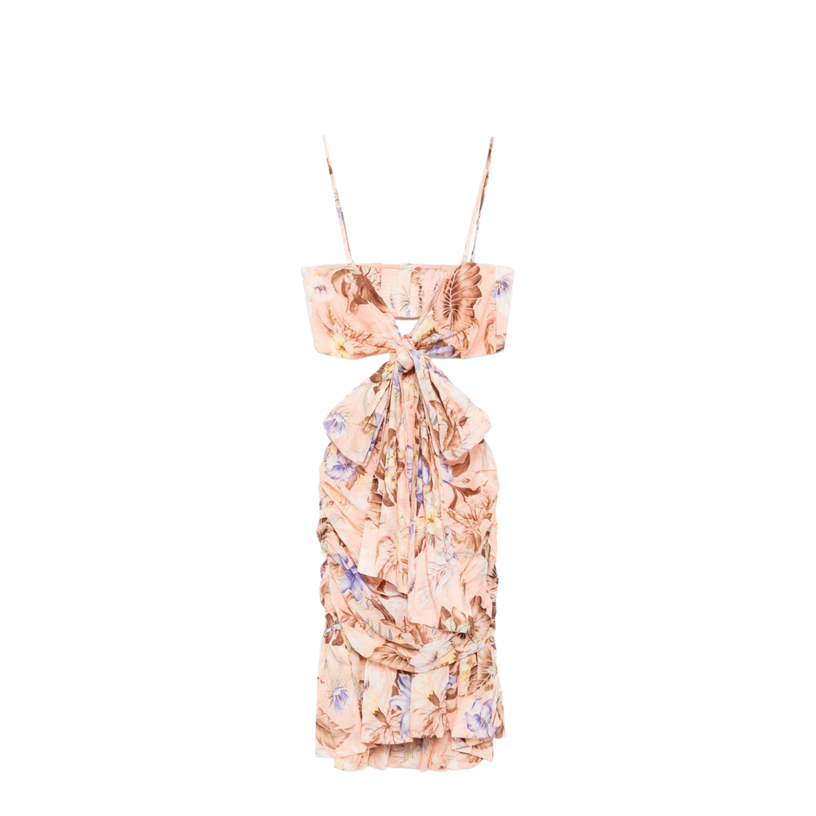 Coco Printed Cotton Mini Dress