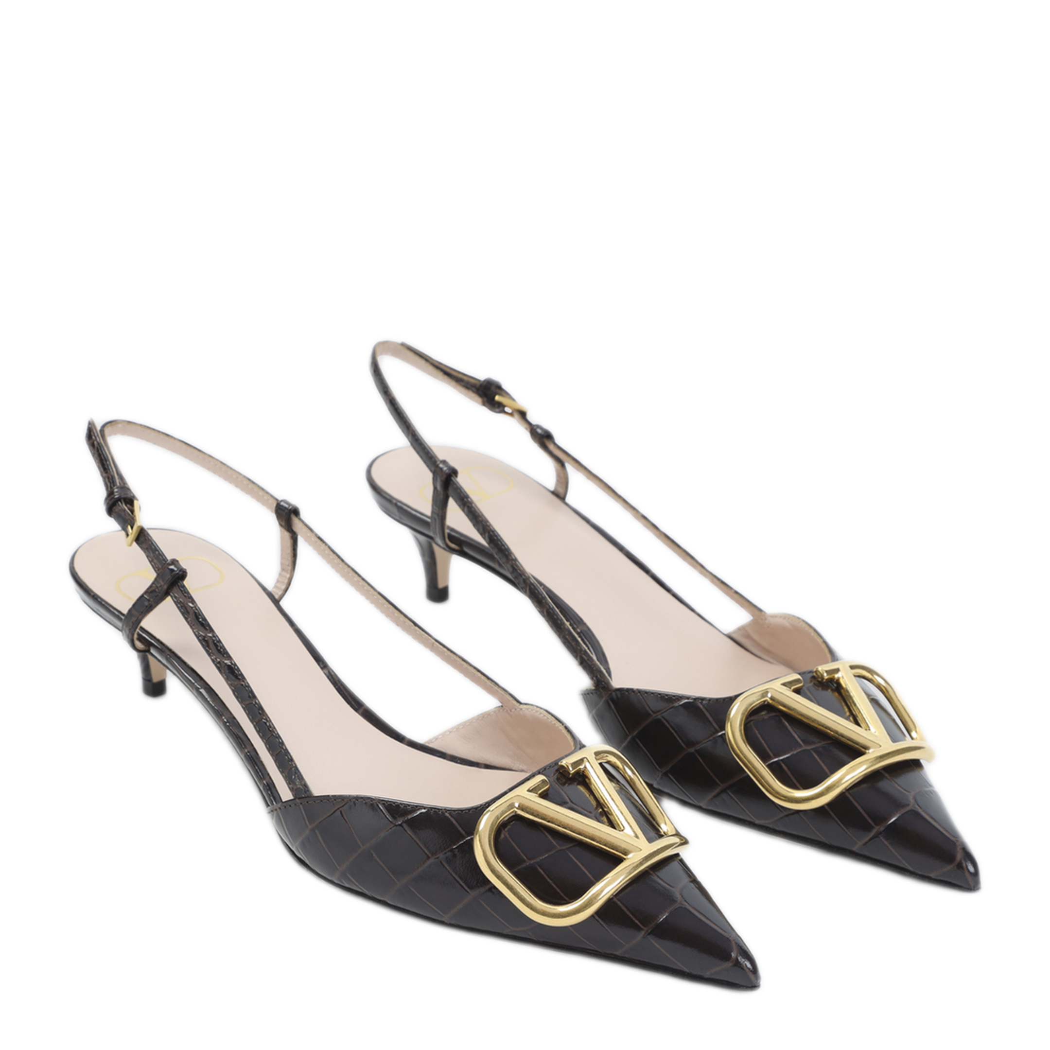 MAYFEYR - Valentino - V Logo Signature Slingback - 8W2S0Q70LUR