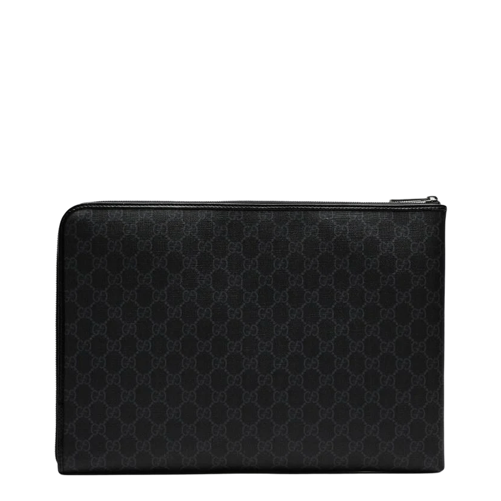 Black GG Supreme Fabric Briefcase
