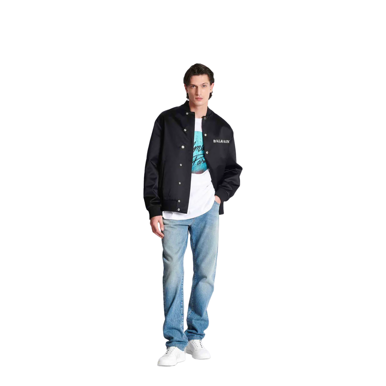 Straight Denim Jeans