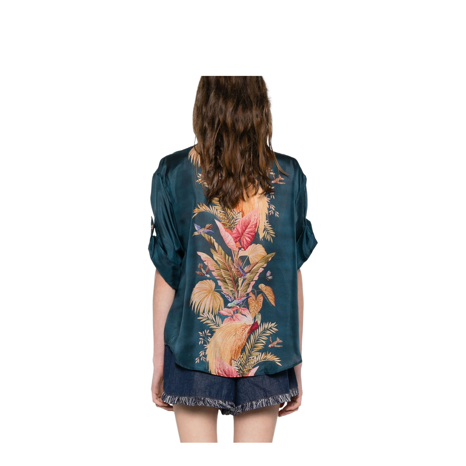Ascension Printed Silk Shirt