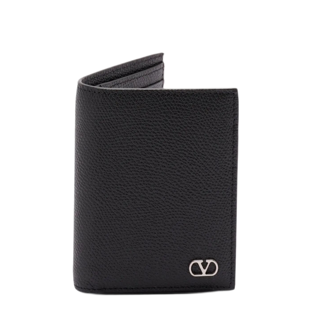 MAYFEYR - Valentino - Vlogo Signature Cardholder In Grainy Calfskin - YP0AP1UAG0NO