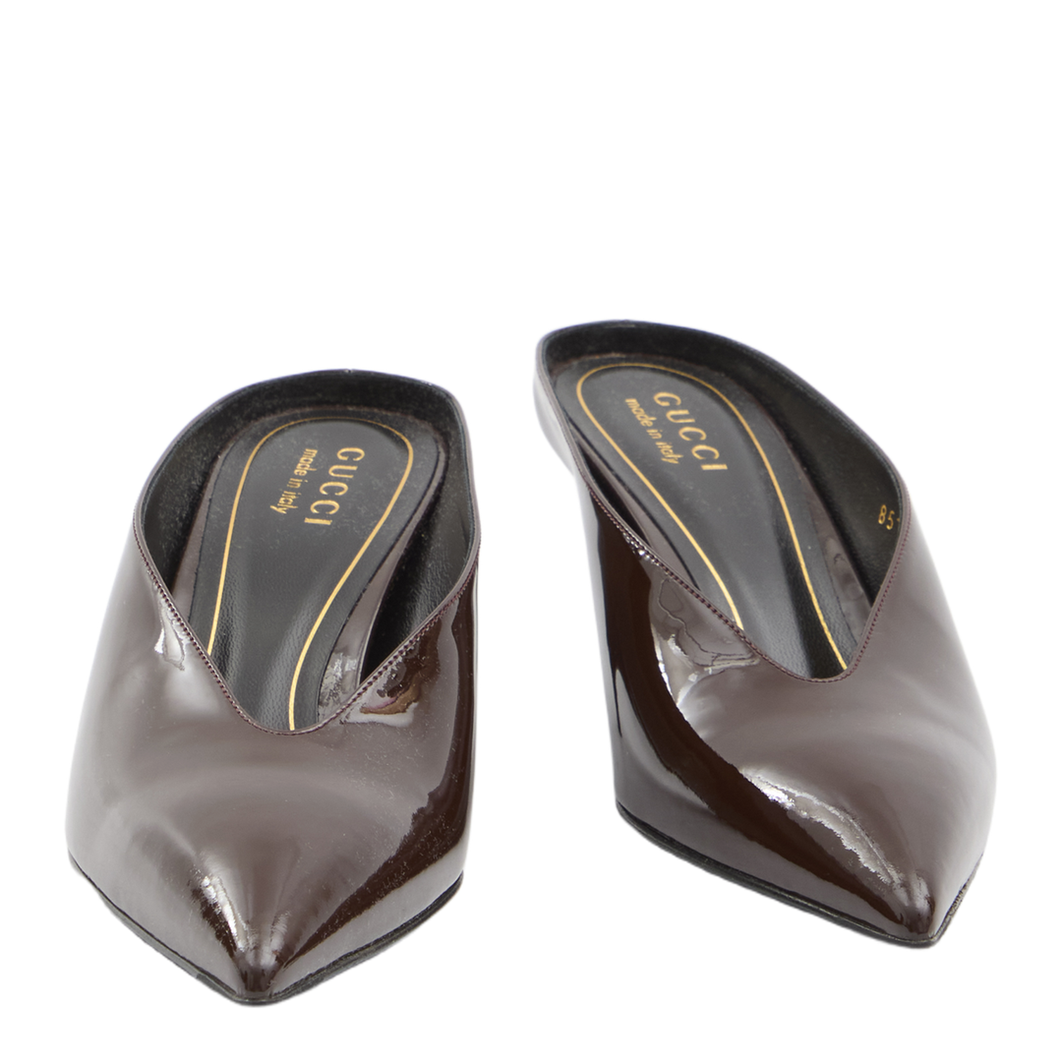 Sabot 97 in glossy patent leather