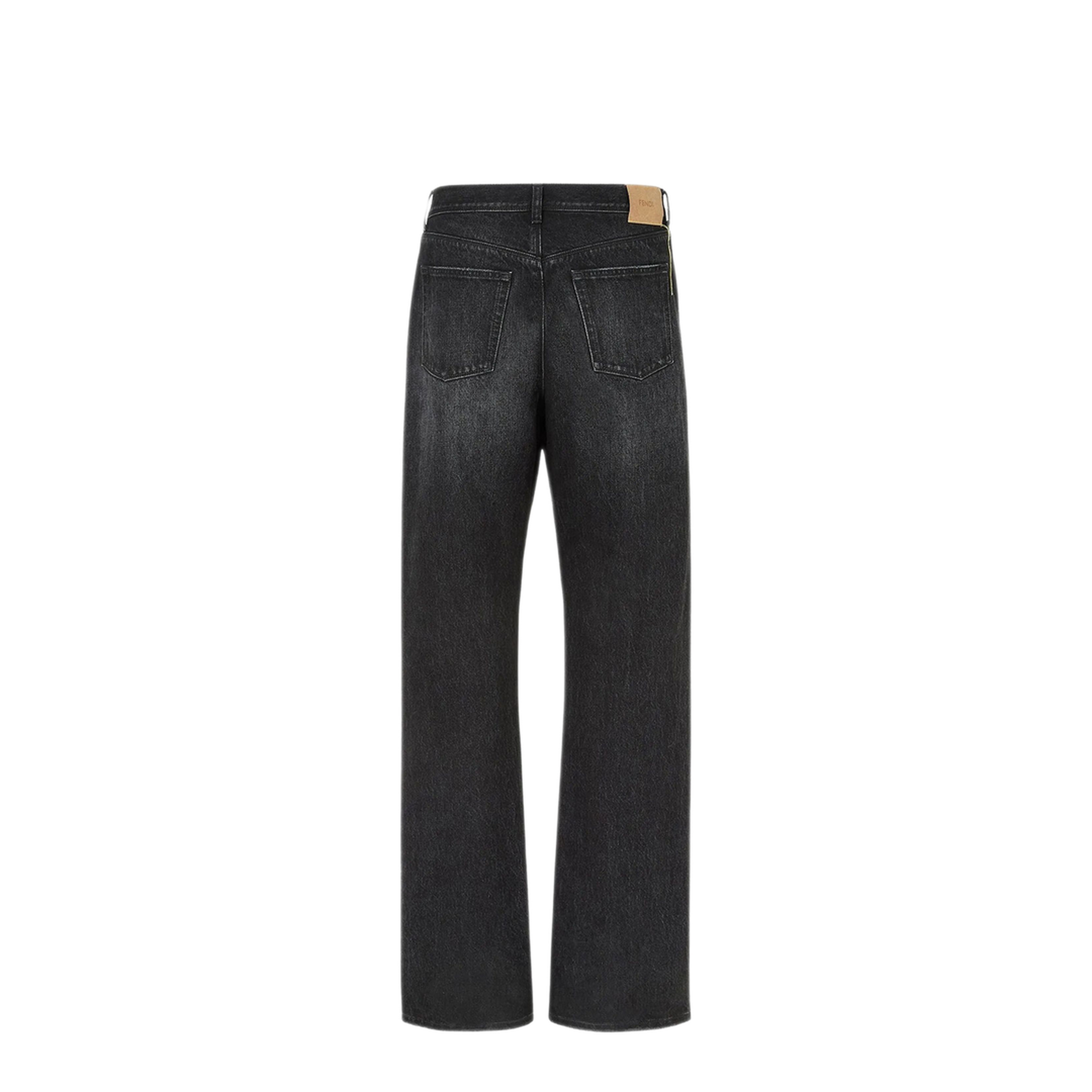 MAYFEYR - Fendi - Denim Regular Black Denim - FLP377B1PH