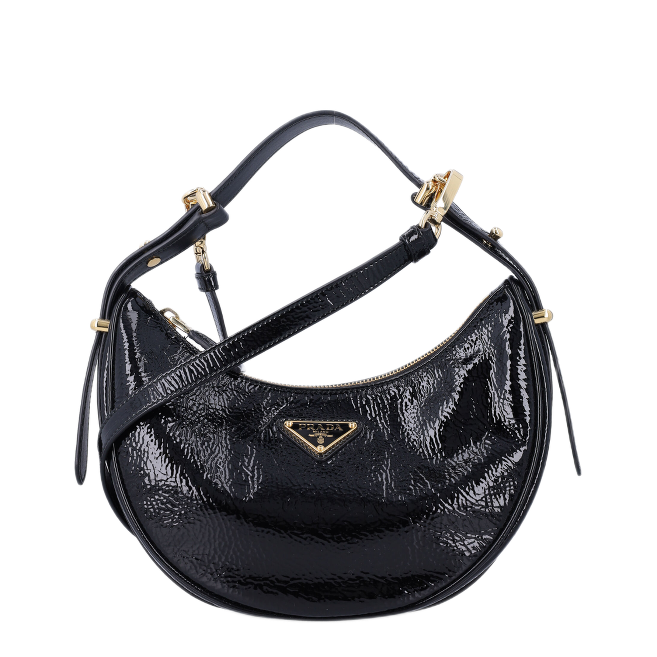 MAYFEYR - Prada - Arqué Patent Leather Bag - 26P1BC1942DNTF0002