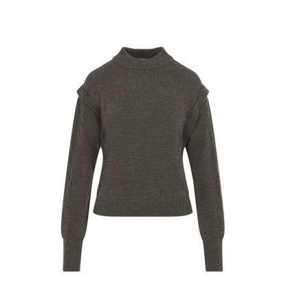 MAYFEYR - ALBERTA FERRETTI - Green Wool Pullover - A092551001438
