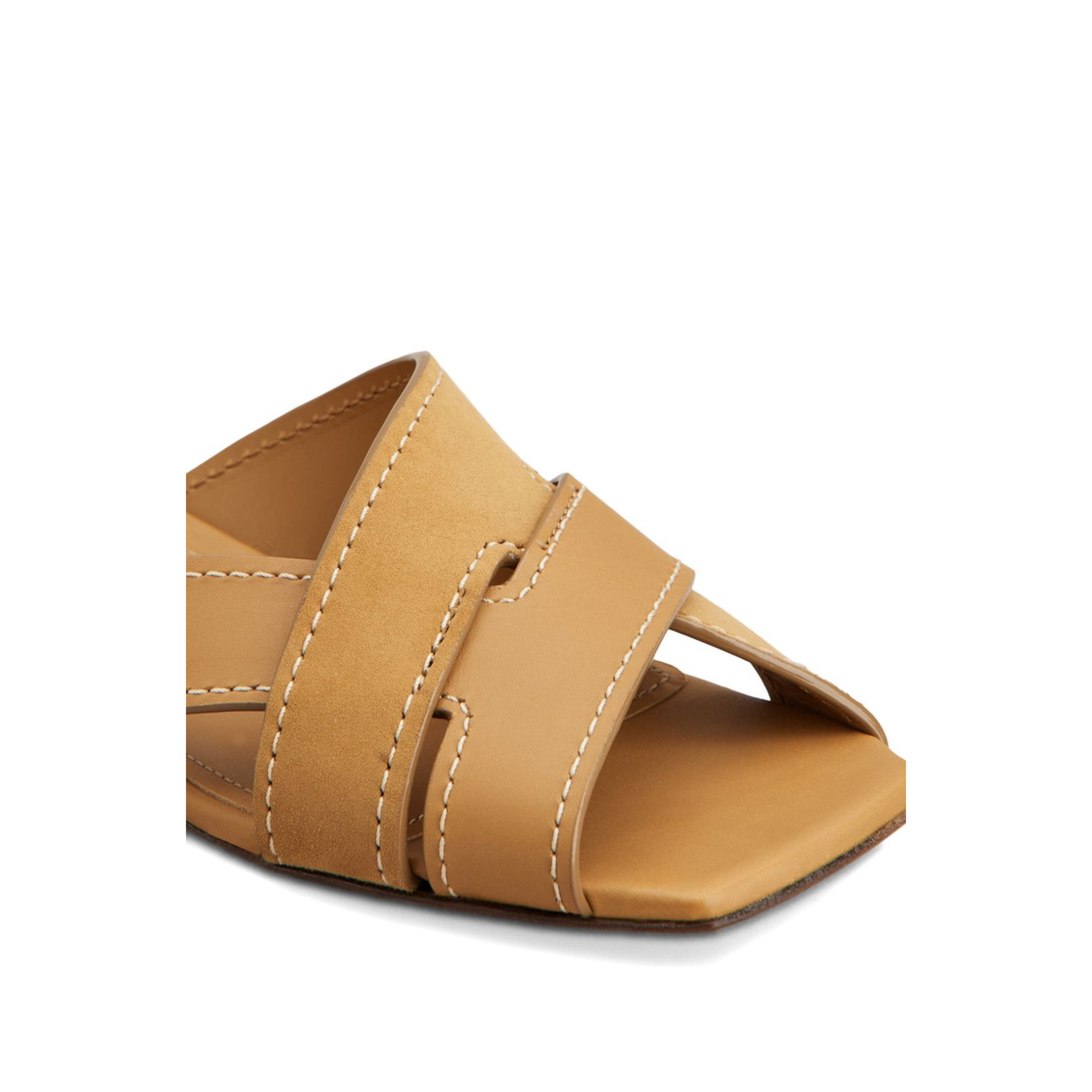 Smooth and Suede Leather Slides