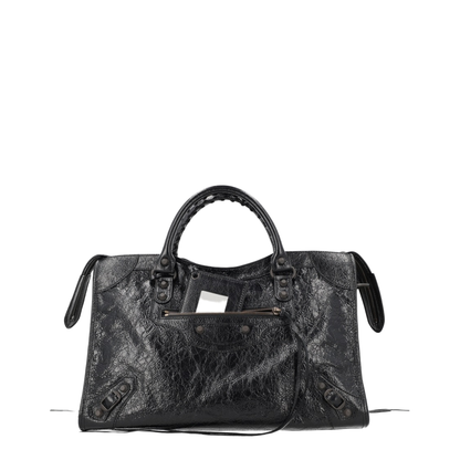 Le City Medium Calfskin Bag - Black
