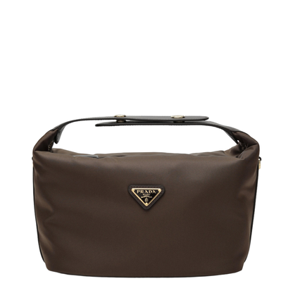 MAYFEYR - Prada - Chérie Mini Bag In Re-Nylon, Burnt - 1BC302OOORDLNF0038