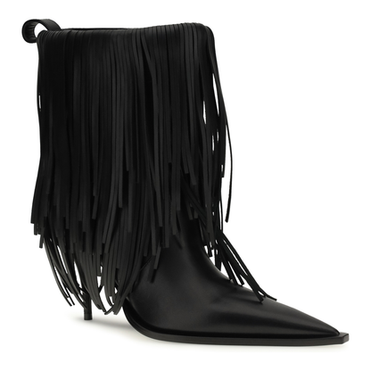 MAYFEYR - Balenciaga - Avenue Fringe Ankle Boots - 855350WBDO01000