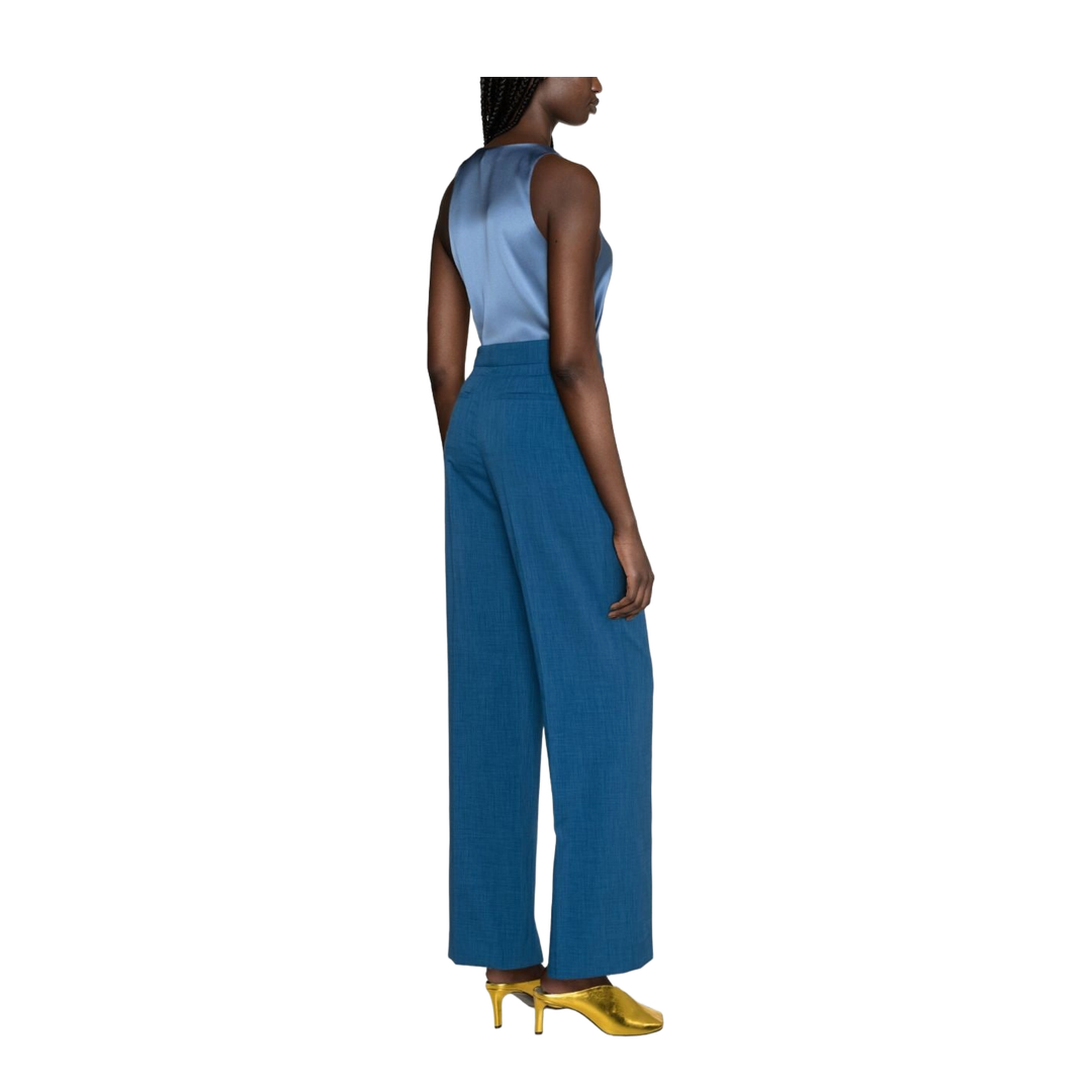 Tailored Melange Trousers