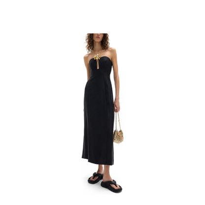 MAYFEYR - RABANNE - Midi Dress With Structured Heart Bustier - 26EJRO308VI0267P001