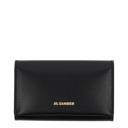 Leather Keychain Clutch Bag