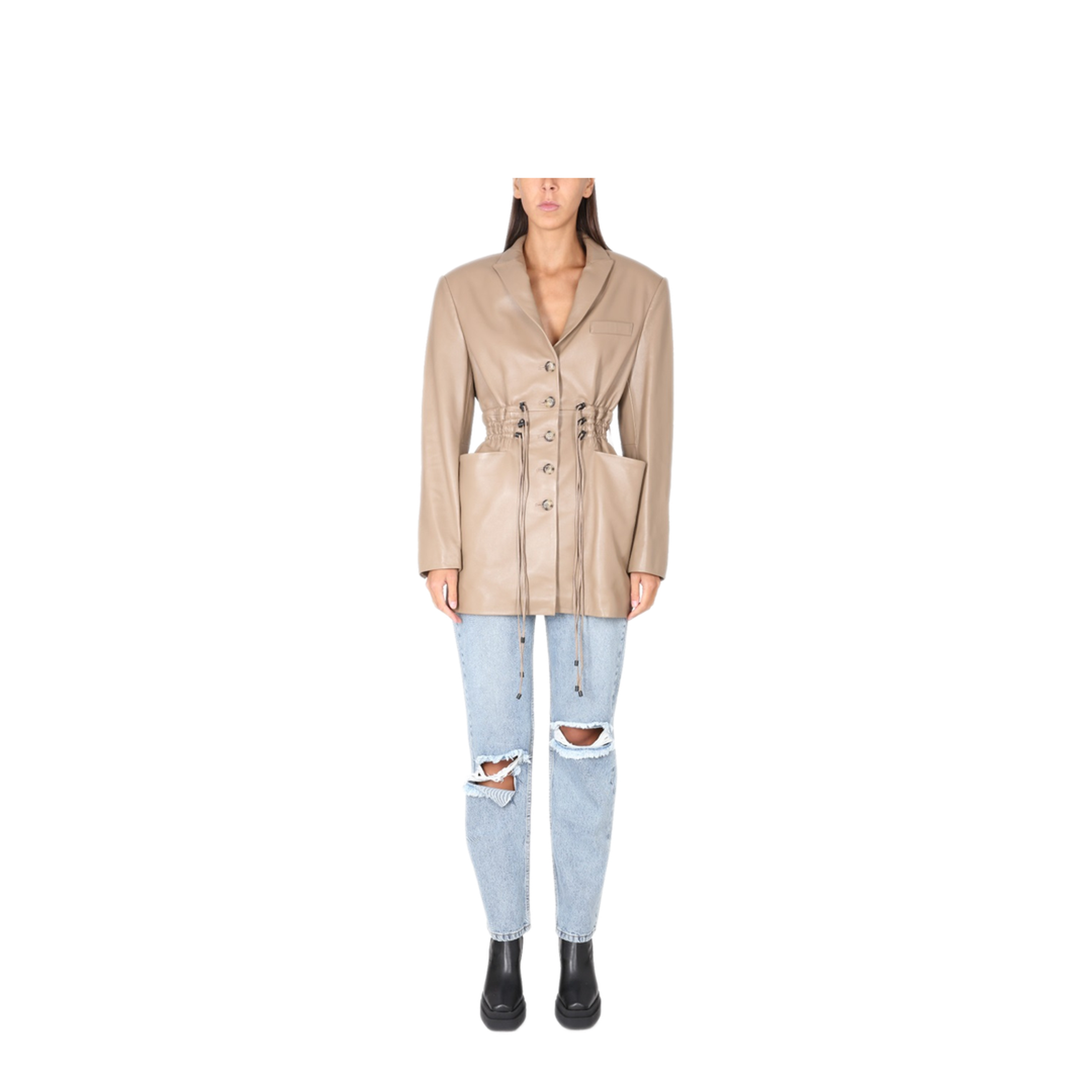 MAYFEYR - The Mannei - Irbid Blazer Dress - IRBIDBEIGE