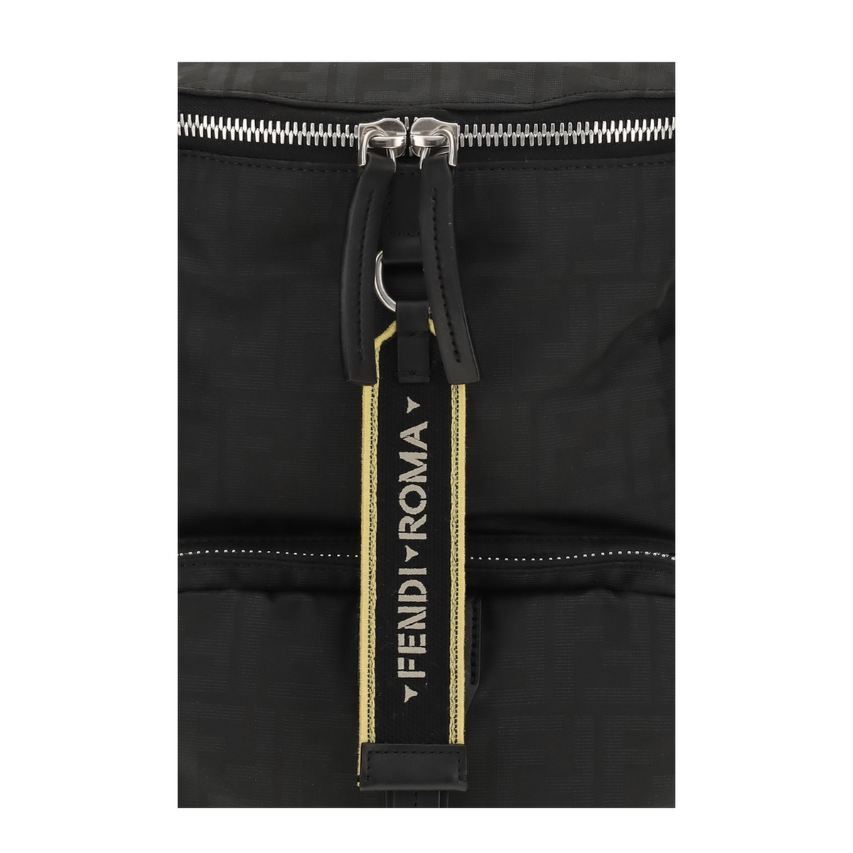 MAYFEYR - Fendi - Tourist Ff Logo Jacquard Backpack - 7VZ095B12NF0QA1