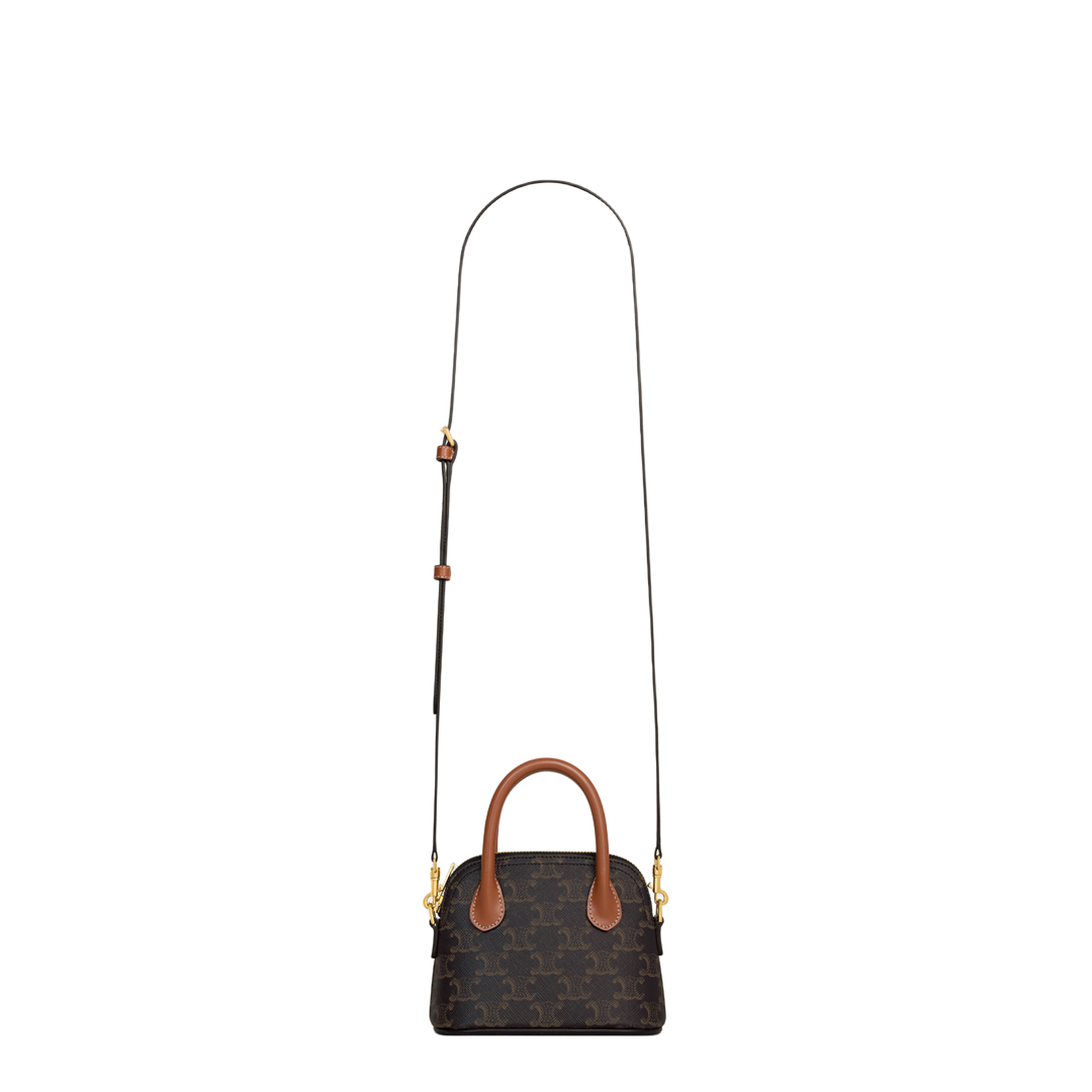 Mini Honorine in Triomphe Canvas and Calfskin