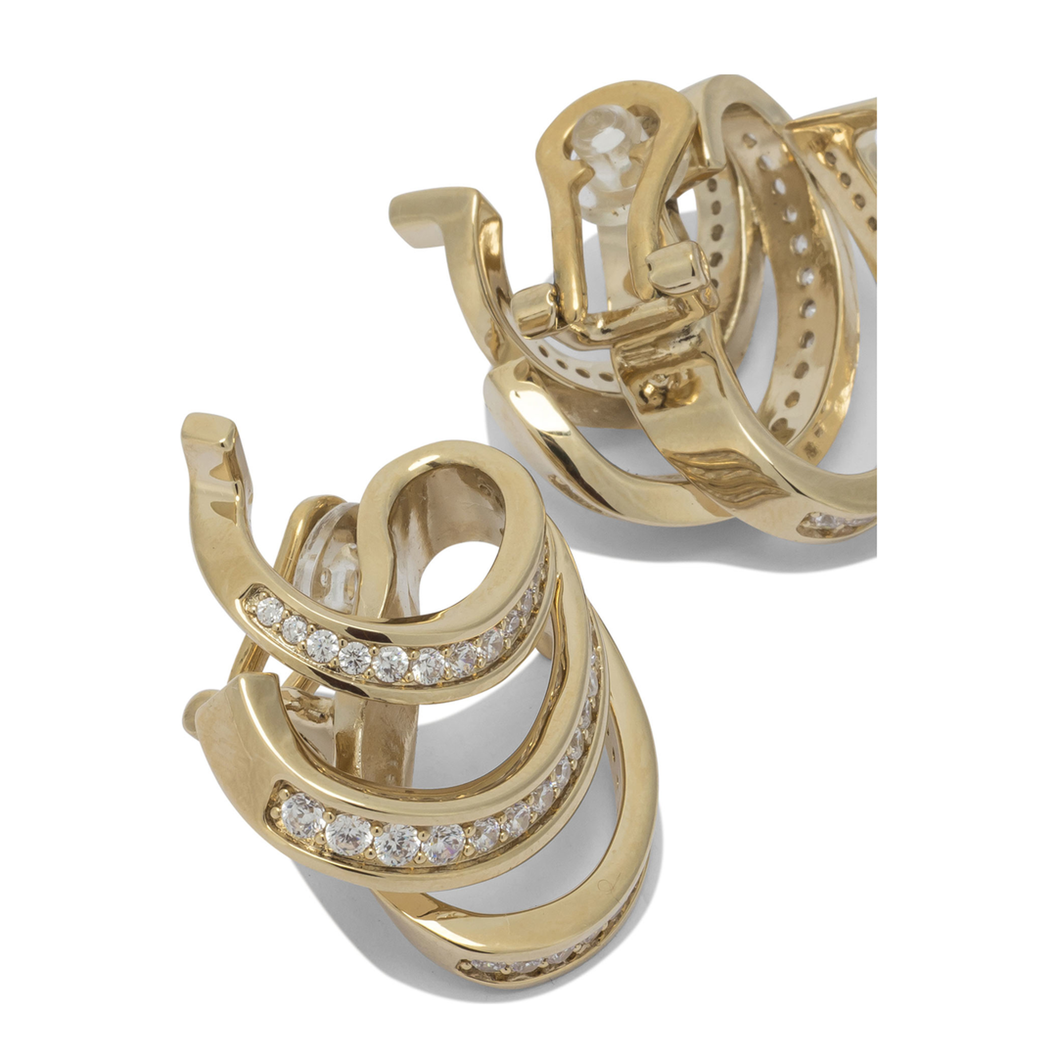 MAYFEYR - Ferragamo - "Triplo Gancini" Earrings - 0788156
