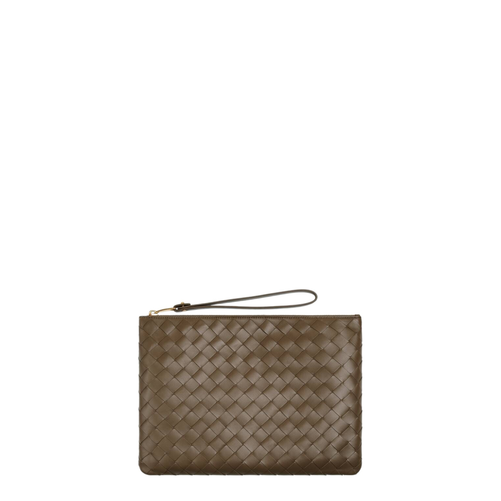 Intrecciato Medium Flat Pouch