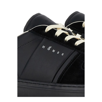 MAYFEYR - Hogan - H-Tv Smooth And Suede Leather Sneakers - HXM6680FL30ODZ