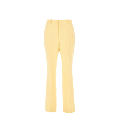 Wool Crepe Trousers