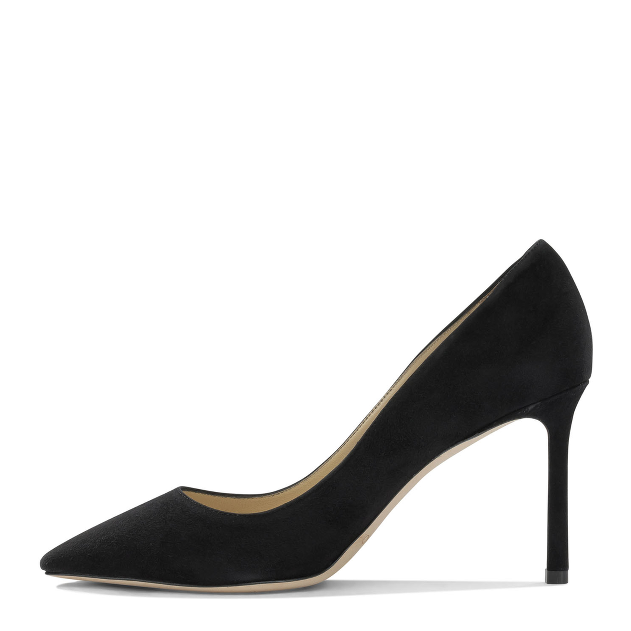 MAYFEYR - Jimmy Choo - Romy 85Mm Pumps - ROMY85SUEBLACK