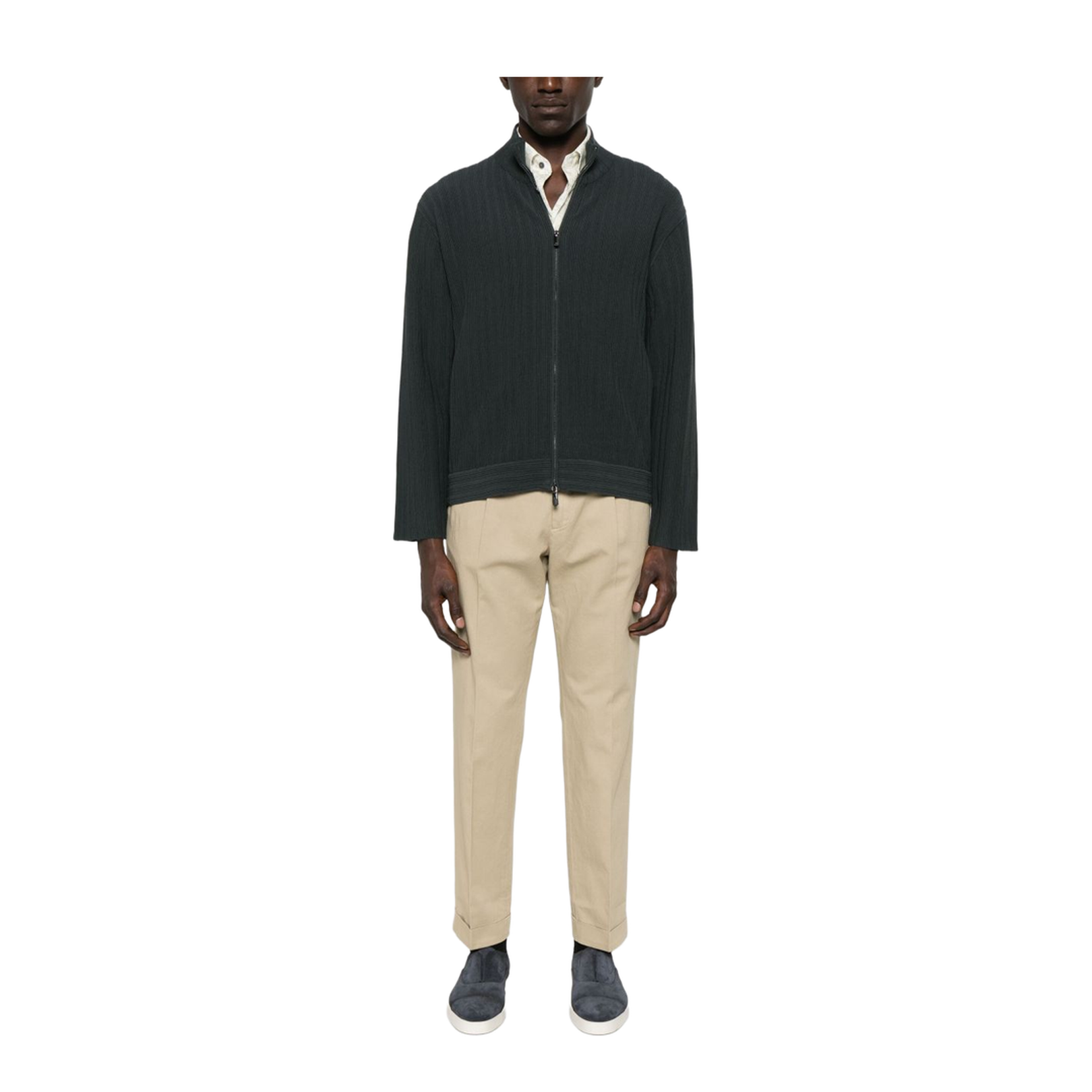 Zipped Cardigan