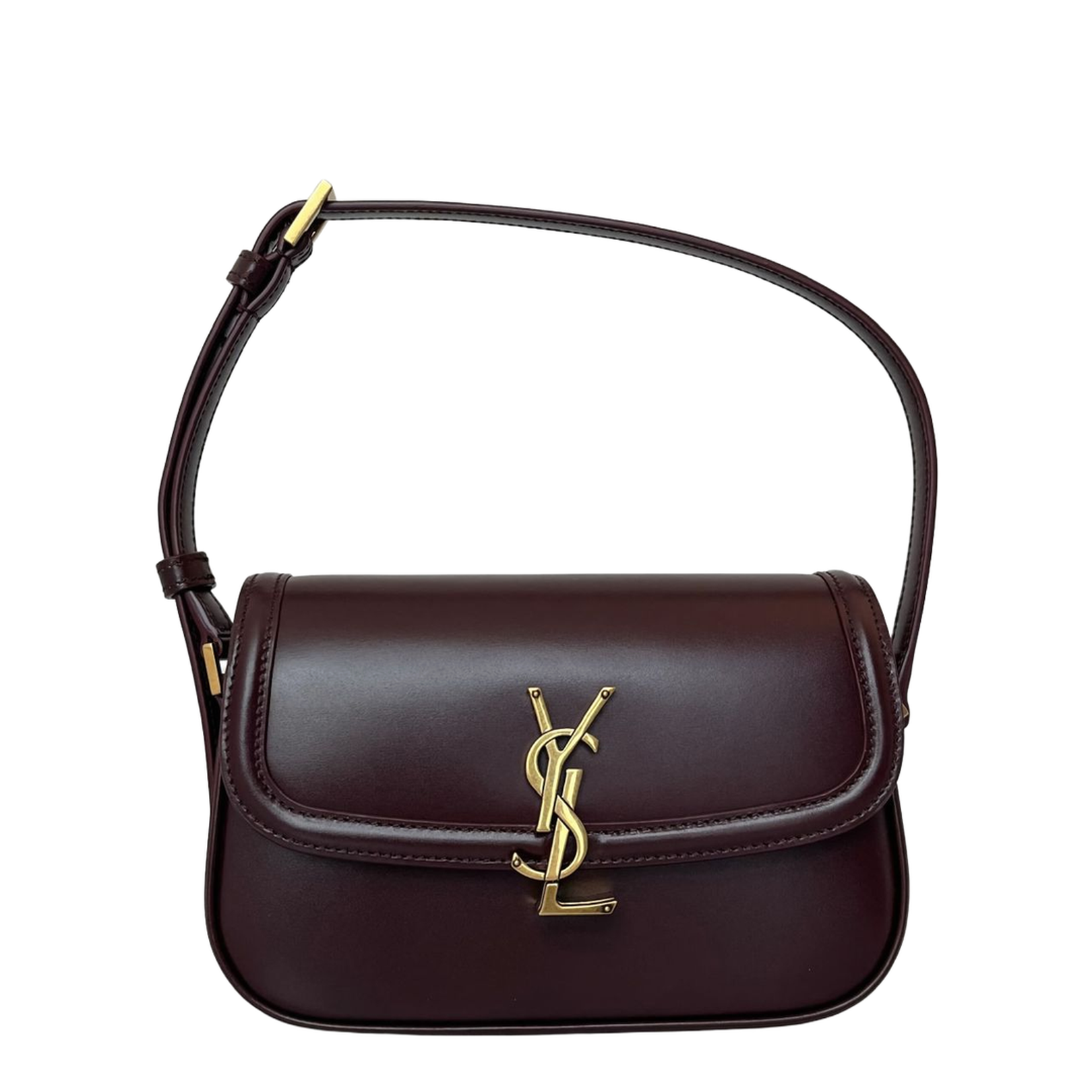 Solferino Mini Leather Shoulder Bags - Brown