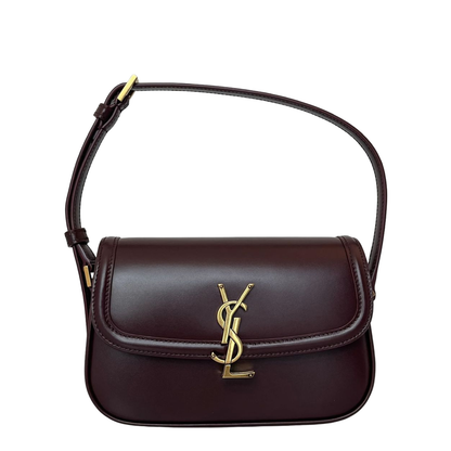 Solferino Mini Leather Shoulder Bags - Brown