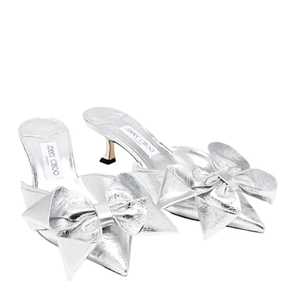 MAYFEYR - Jimmy Choo - Scarpa Argento Pelle - J00017333313671367