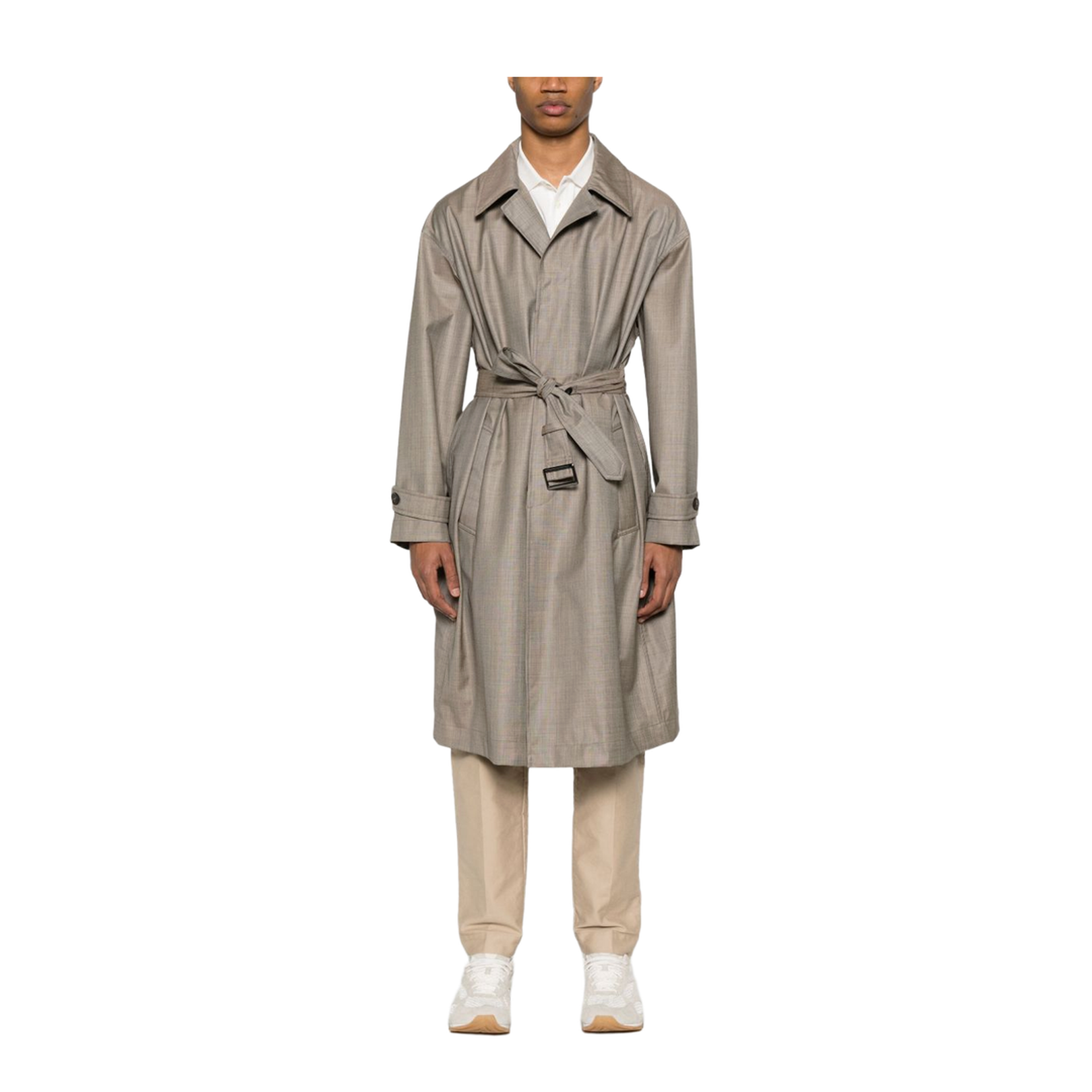 Emporio Armani Coats Beige