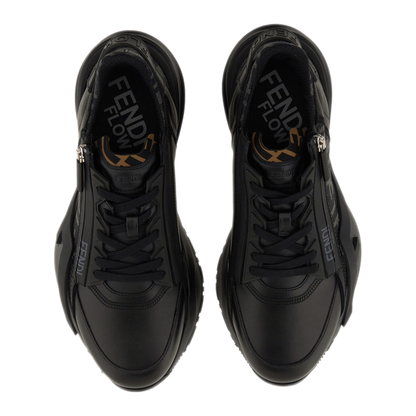 Flow Trainers Leather Black