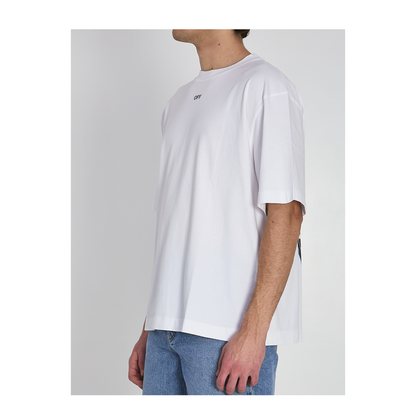 MAYFEYR - Off-White - 3D Arrow Spray T-Shirt - OMAA120S26JER00I1000