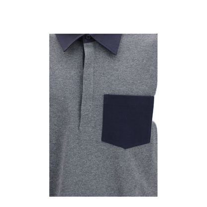 MAYFEYR - Thom Browne - Oversized Colorblock Rugby Polo - MJP250AJ0320035