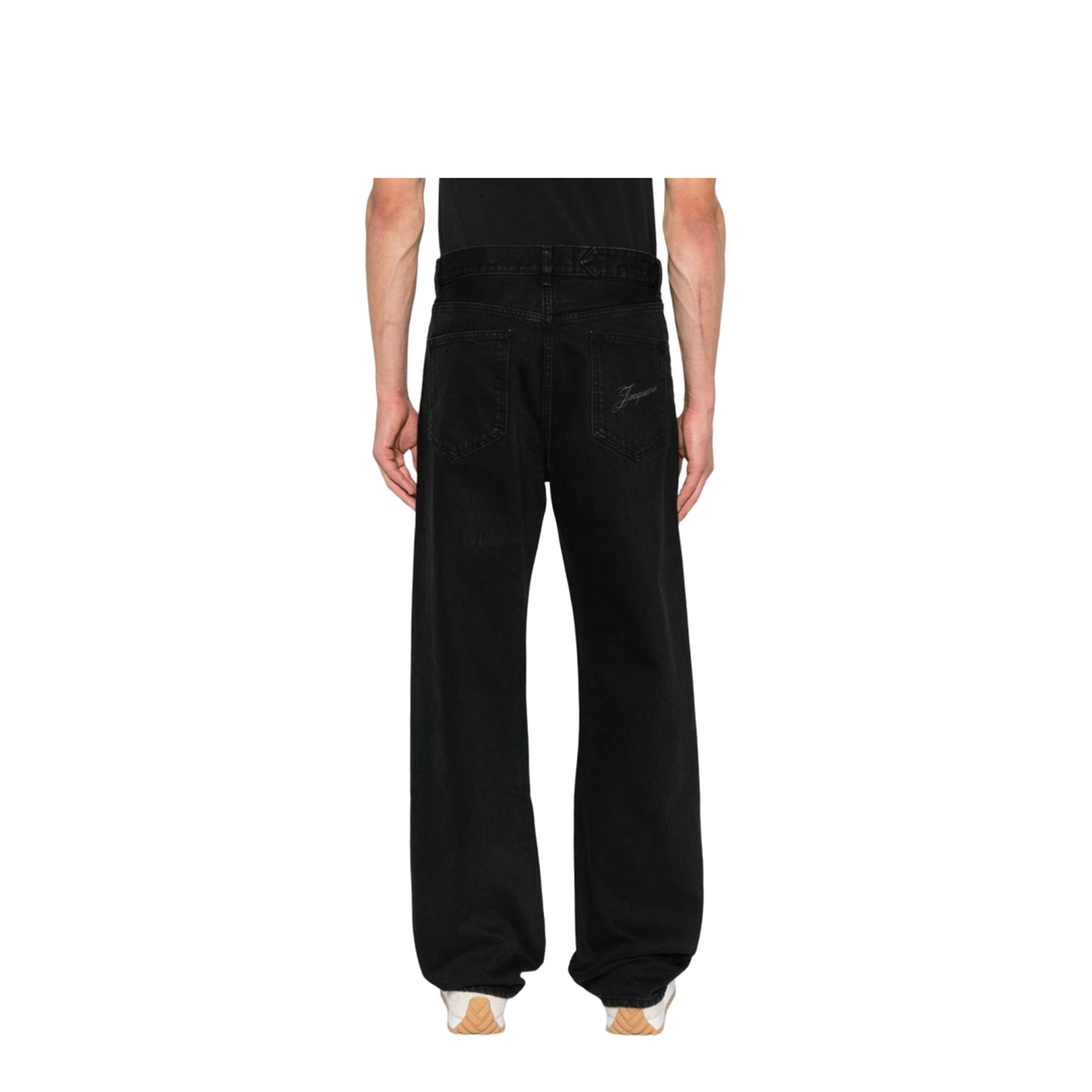 Straight de-Nîmes Denim Pants