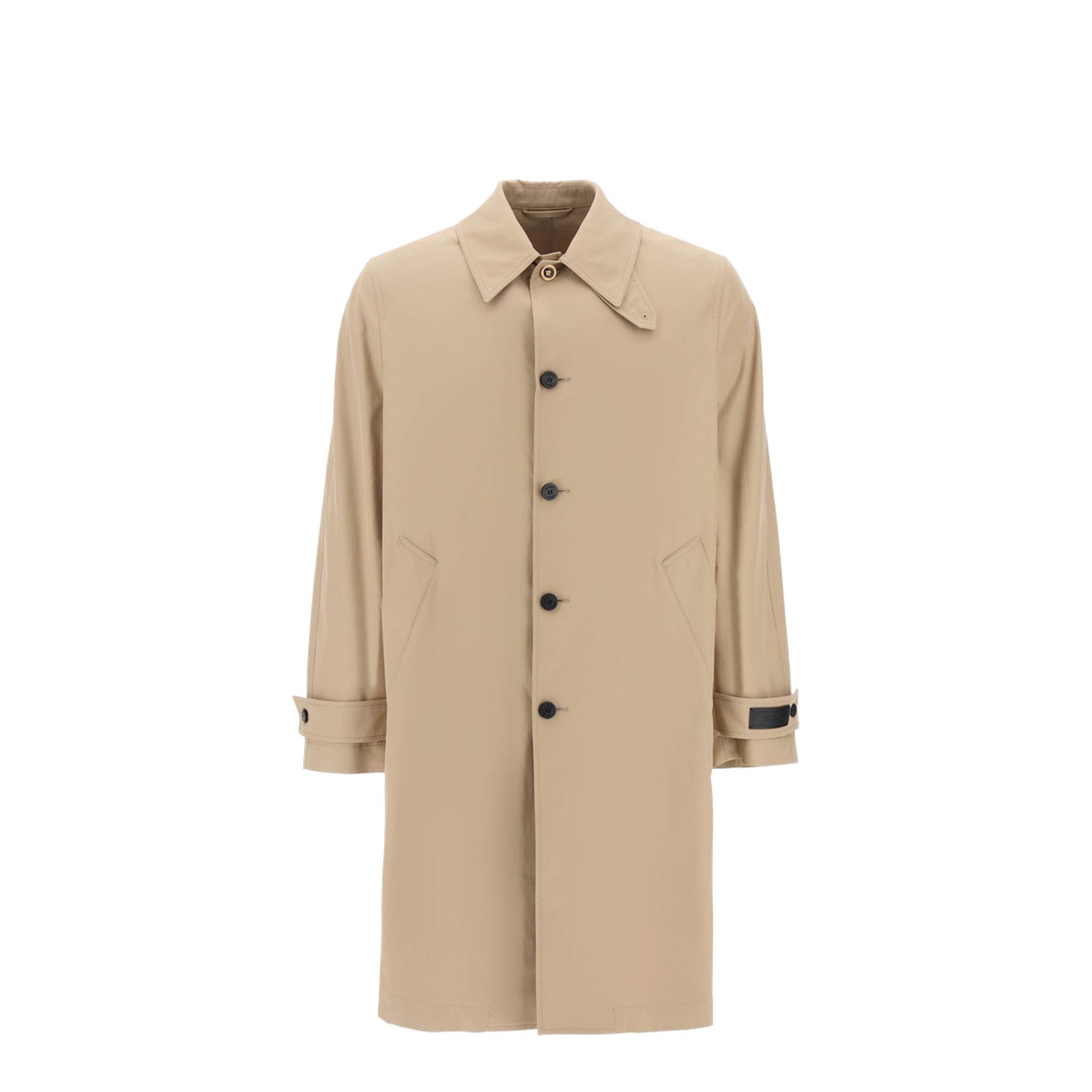 Single-Breasted Waterproof Coat