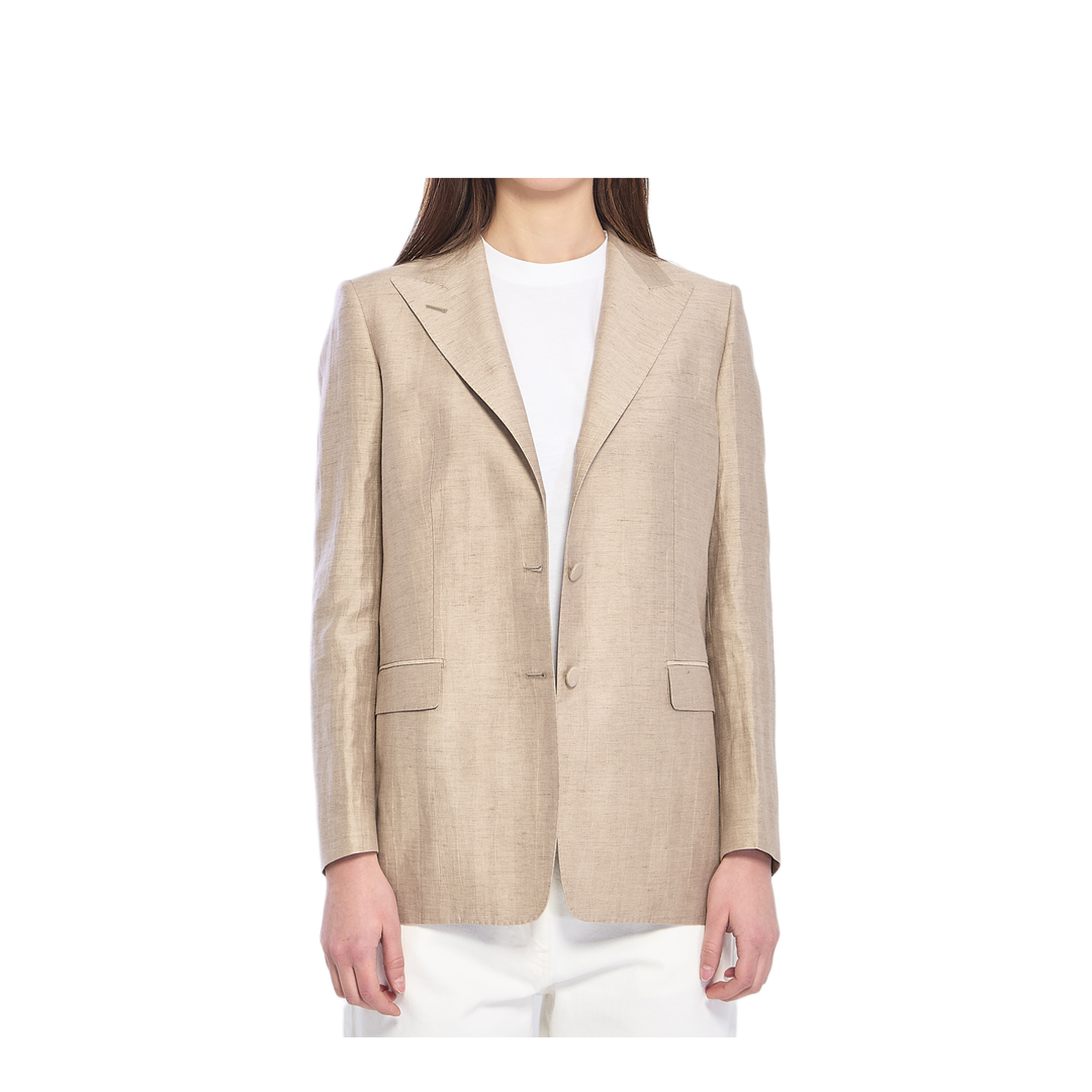 MAYFEYR - Tagliatore - Single Breasted Linen Blend Jacket - JBERTHAA40008T1305