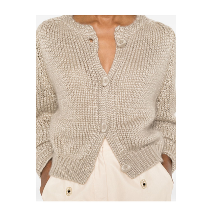 MAYFEYR - Forte Forte - Sweaters Beige - 15152MYKNITMANDORLA