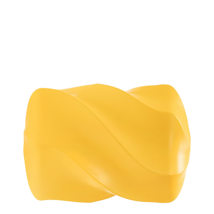 Leather Clutch Bright Yellow