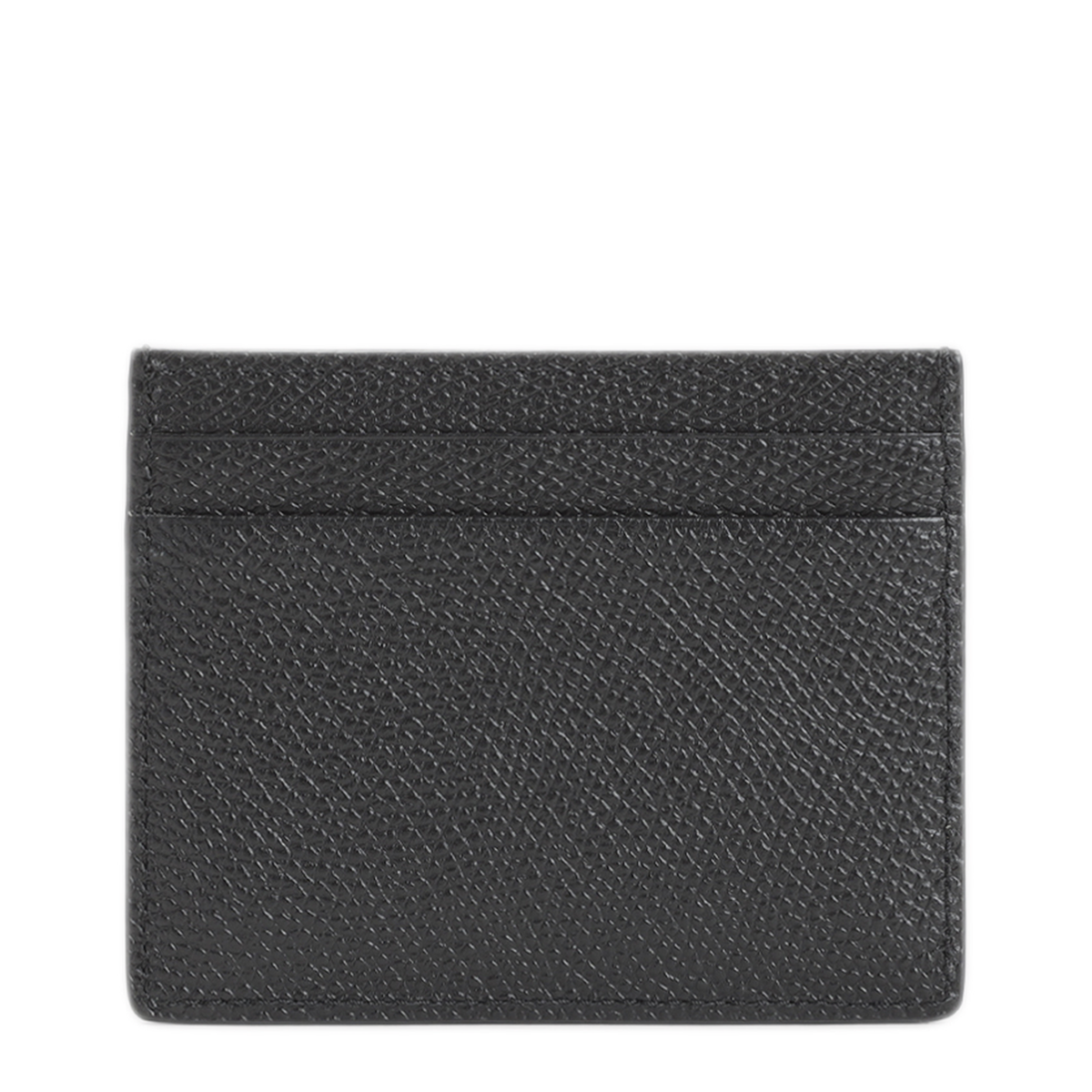Black Leather Card Holder