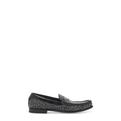 Dolce & Gabbana jacquard canvas loafers