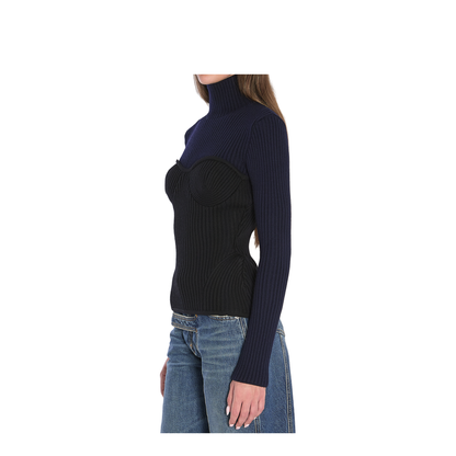 Ribbed Knit Pullover