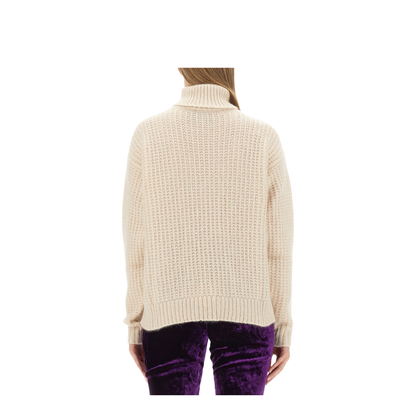Silk and Cashmere Turtleneck Sweater