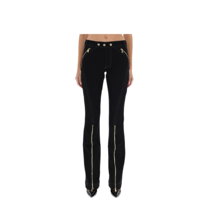 MAYFEYR - VERSACE JEANS COUTURE - Pants With Zipper Detail - 79HAB56MDT037909
