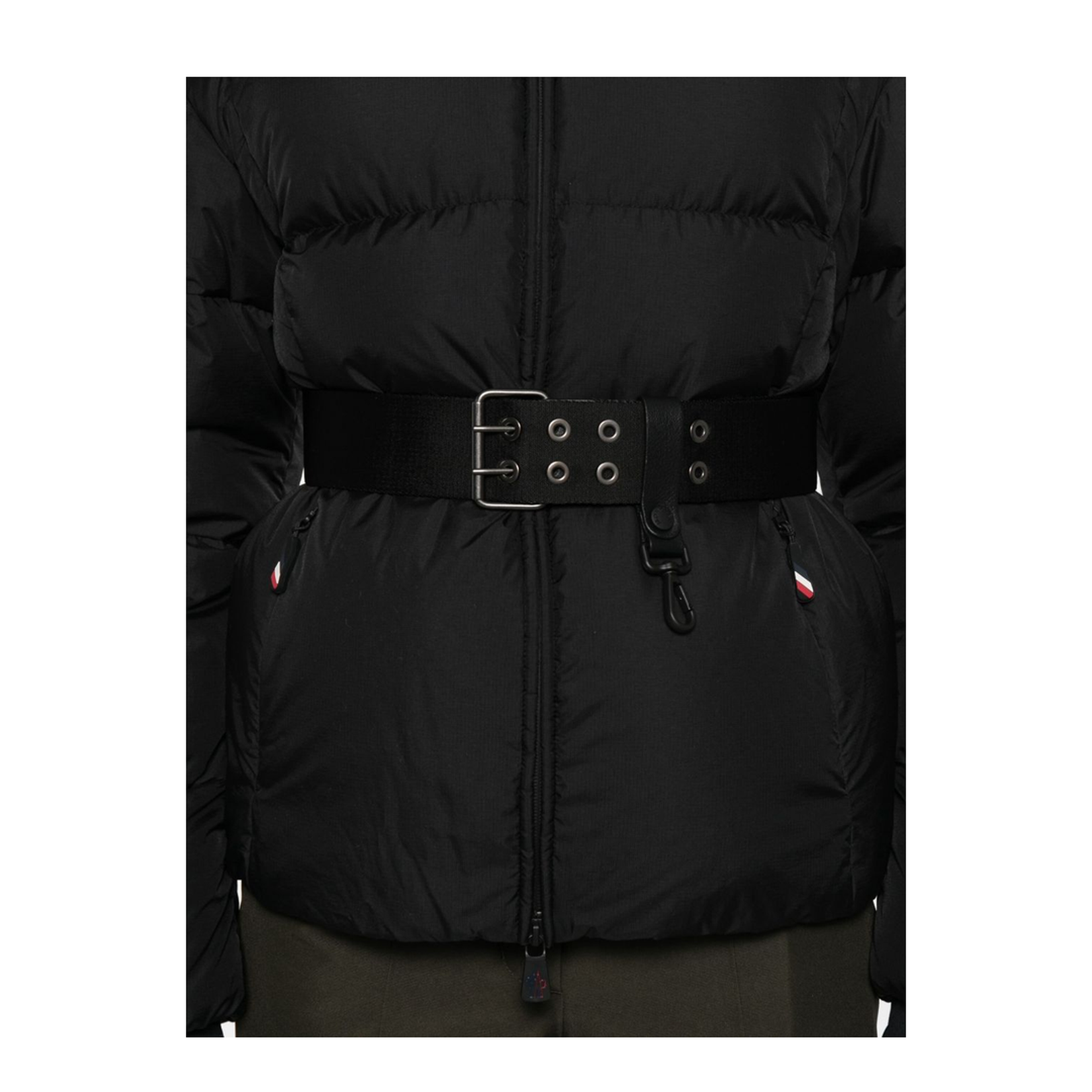 Hooded Jacket with Belt