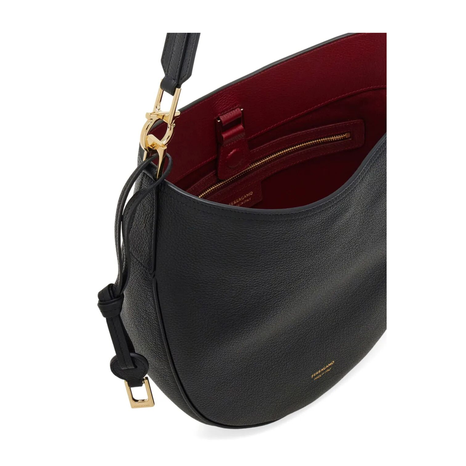 NORTH-SOUTH MEDIUM HOBO BAG