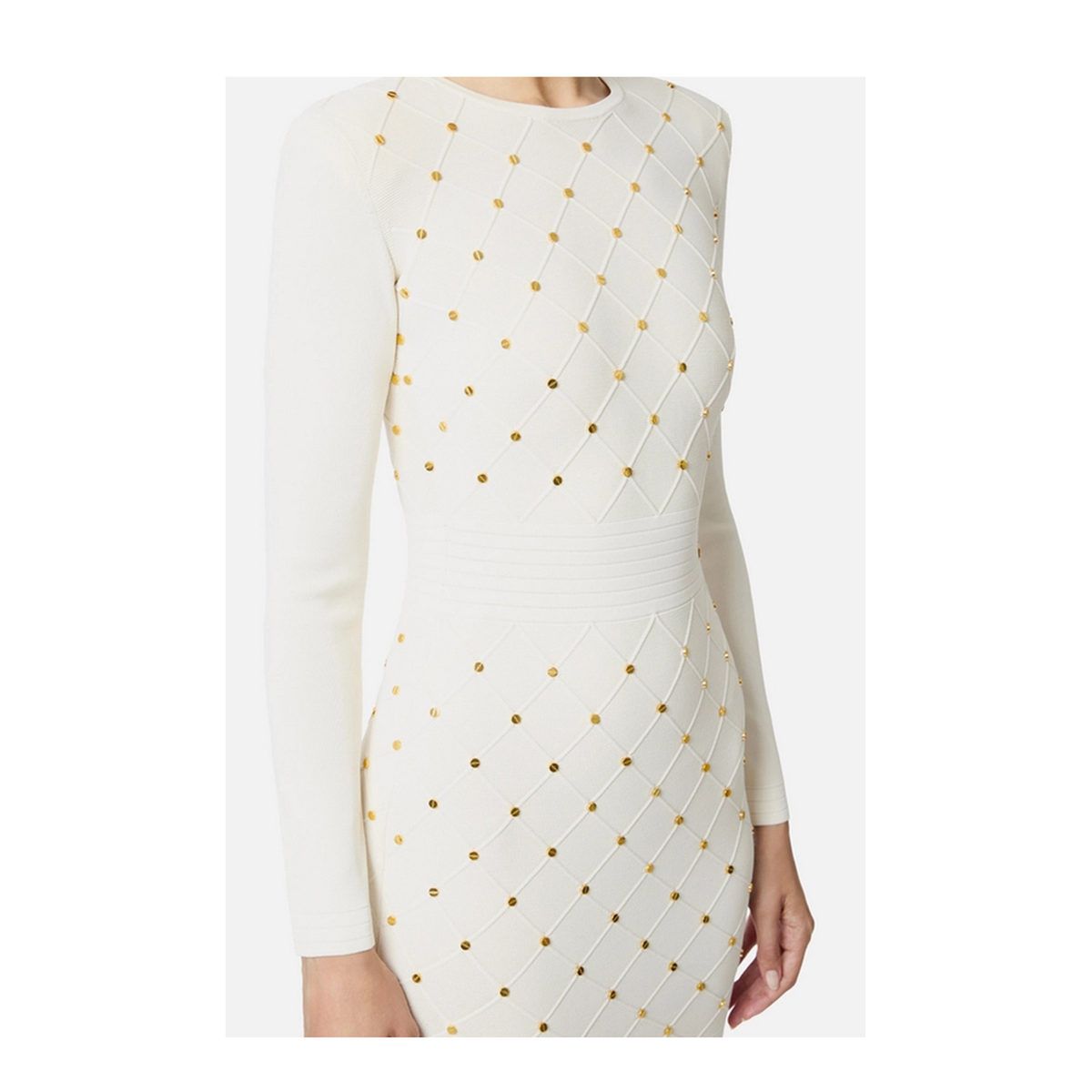 MAYFEYR - Elisabetta Franchi - White Dresses - AM25S57E2D29