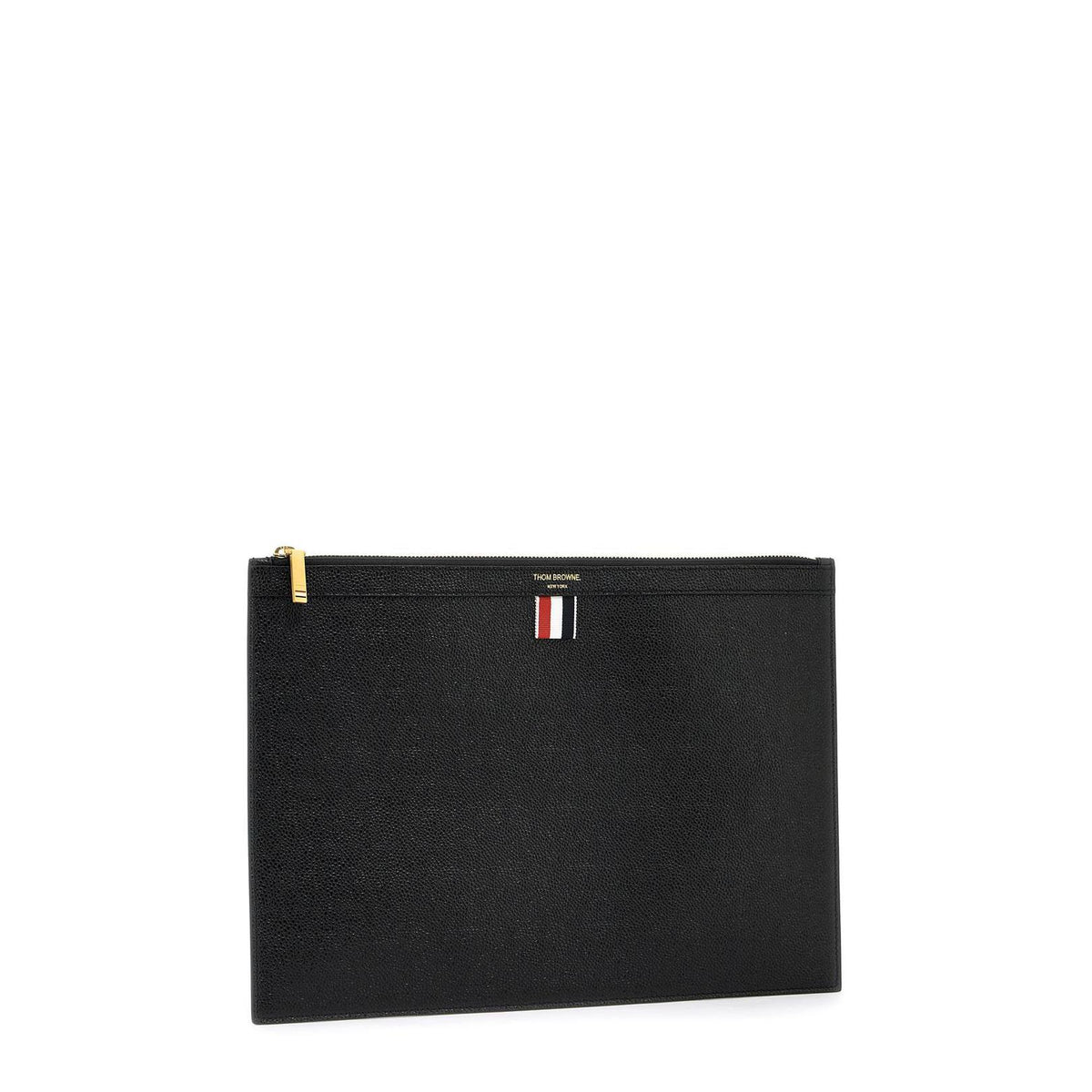 Thom Browne leather medium document holder