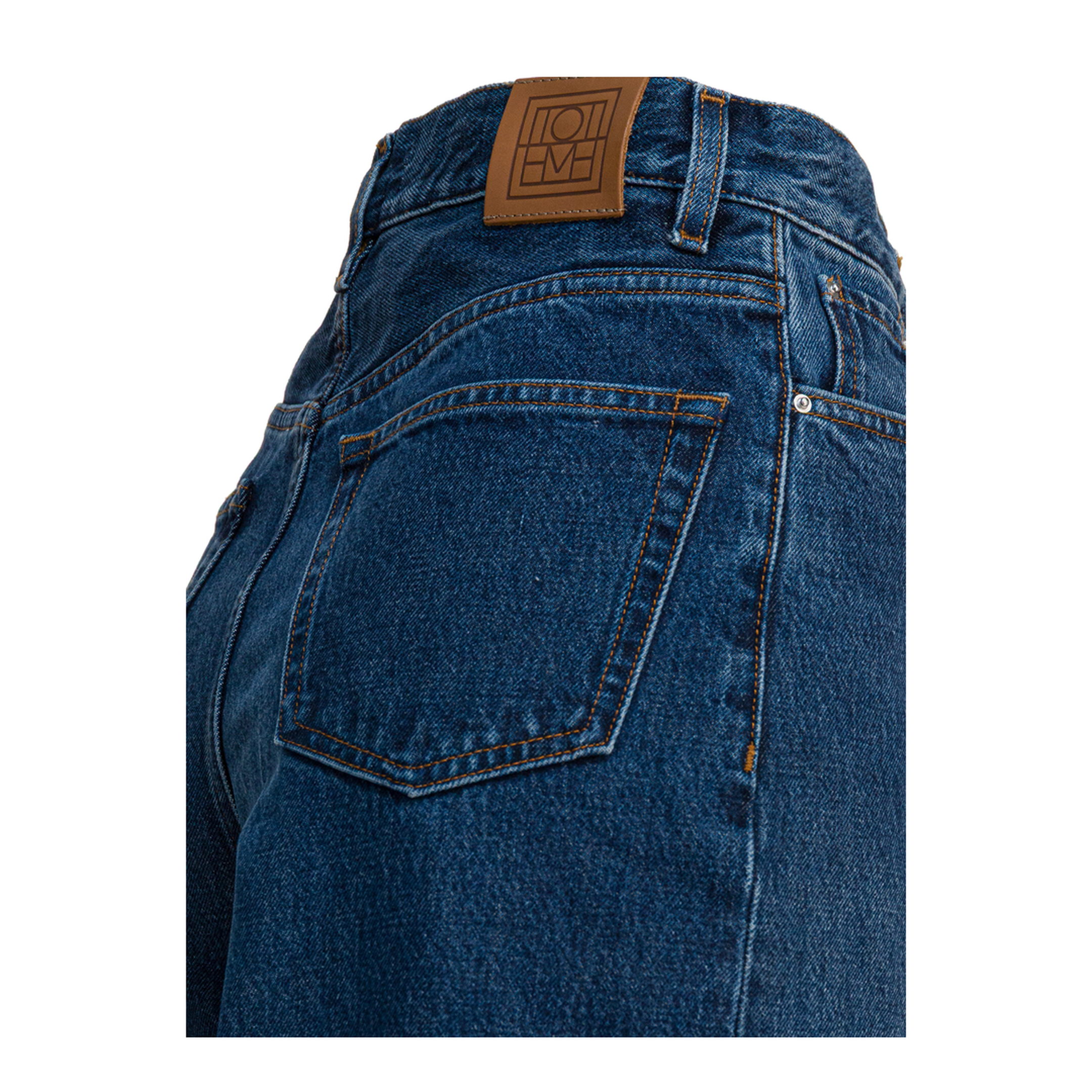 MAYFEYR - Toteme - Wide Leg Jeans - 242WRB2426FB0045067DKBLUE