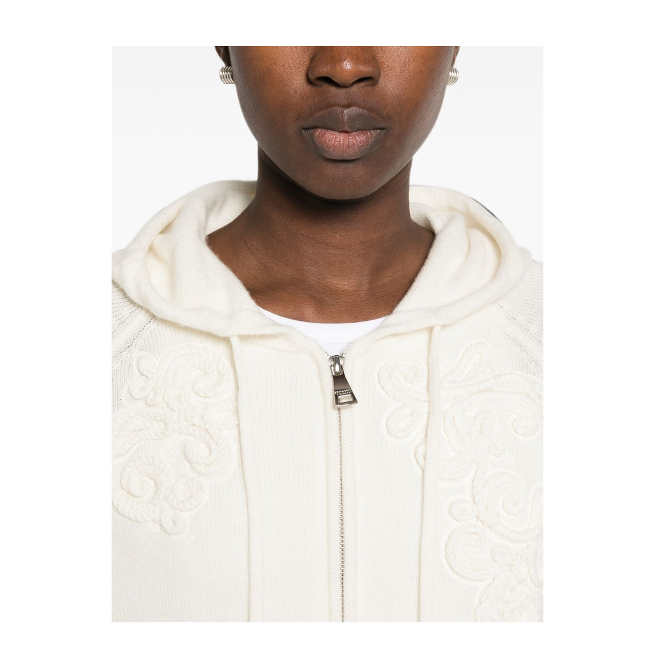 MAYFEYR - Ermanno Firenze - Sweaters White - D49EN045E54MF333